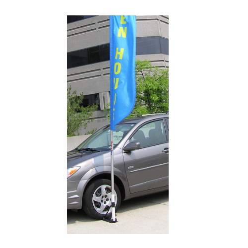 Lightweight Telescoping Flagpole - Gates Flag & Banner