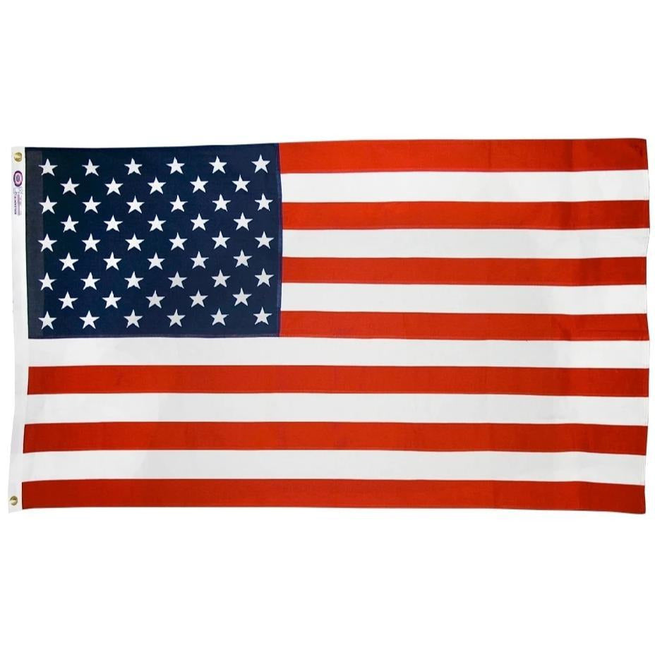 3'x5' U.S. Cotton Sheeting Flag - Gates Flag & Banner