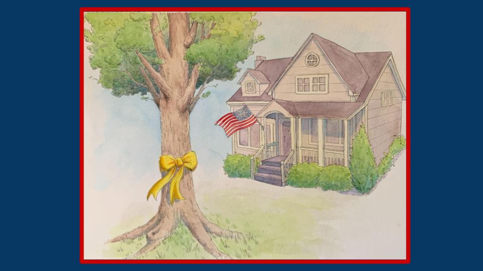 Unfurling the Freedom Flag - A 9/11 Story (Hardback) - Gates Flag & Banner