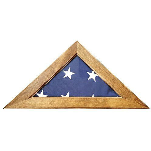 Walnut Flag Display Case - Gates Flag & Banner