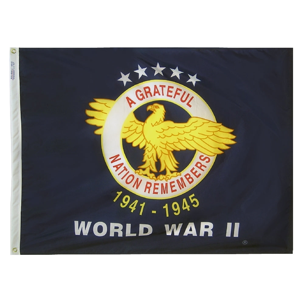 World War II Commemorative Flag - Gates Flag & Banner