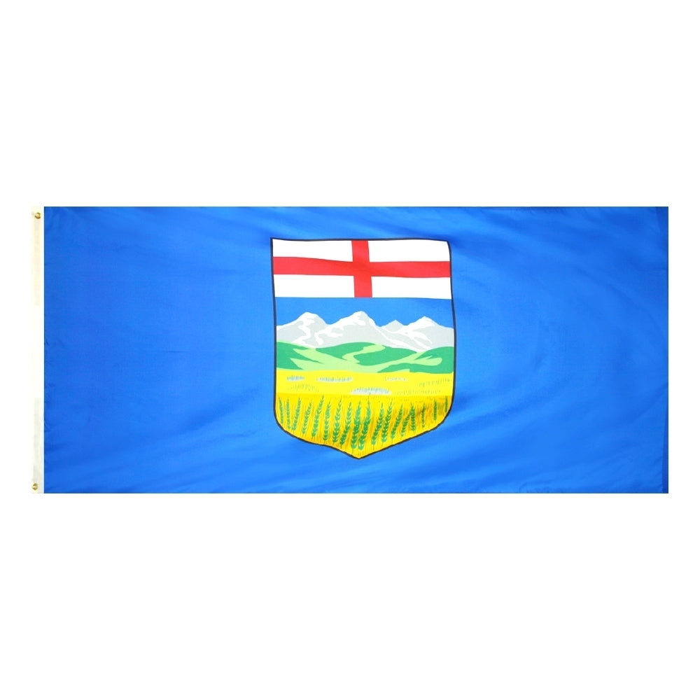 Depiction of Alberta Flag - Gates Flag & Banner