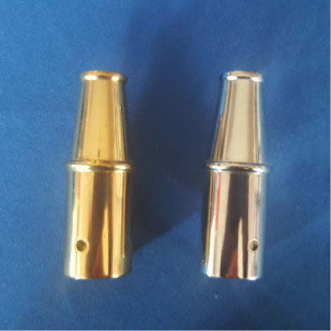 Pointed Bottom Brass Ferrule - Gates Flag & Banner