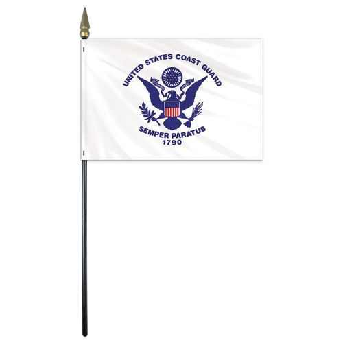 U.S Coast Guard Stick Flag - Gates Flag & Banner