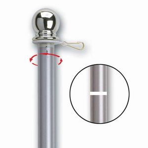 Spinning Tangle Free Pole - Gates Flag & Banner