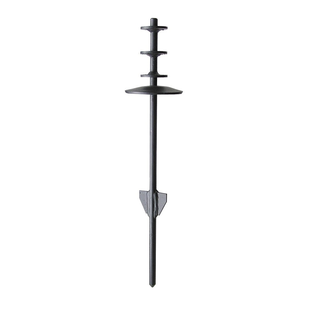 Telescoping Super Pole Rotating Ground Spike - Gates Flag & Banner