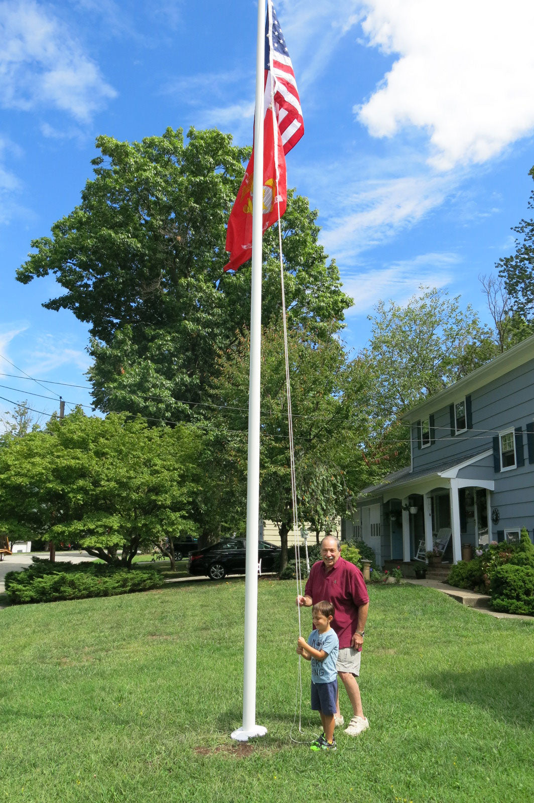Embrace Strength: The Allure of Commercial Flagpoles for Homeowners