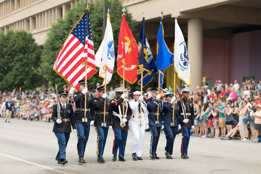 Proper Display Order of Military Flags