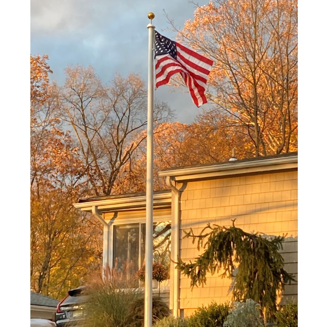 15ft Residential Fiberglass Flagpole