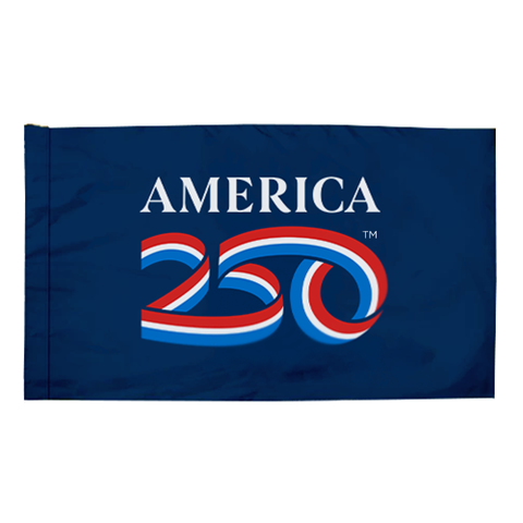 250th Anniversary - 2.5x4' Outdoor Banner Flag - Gates Flag & Banner 
