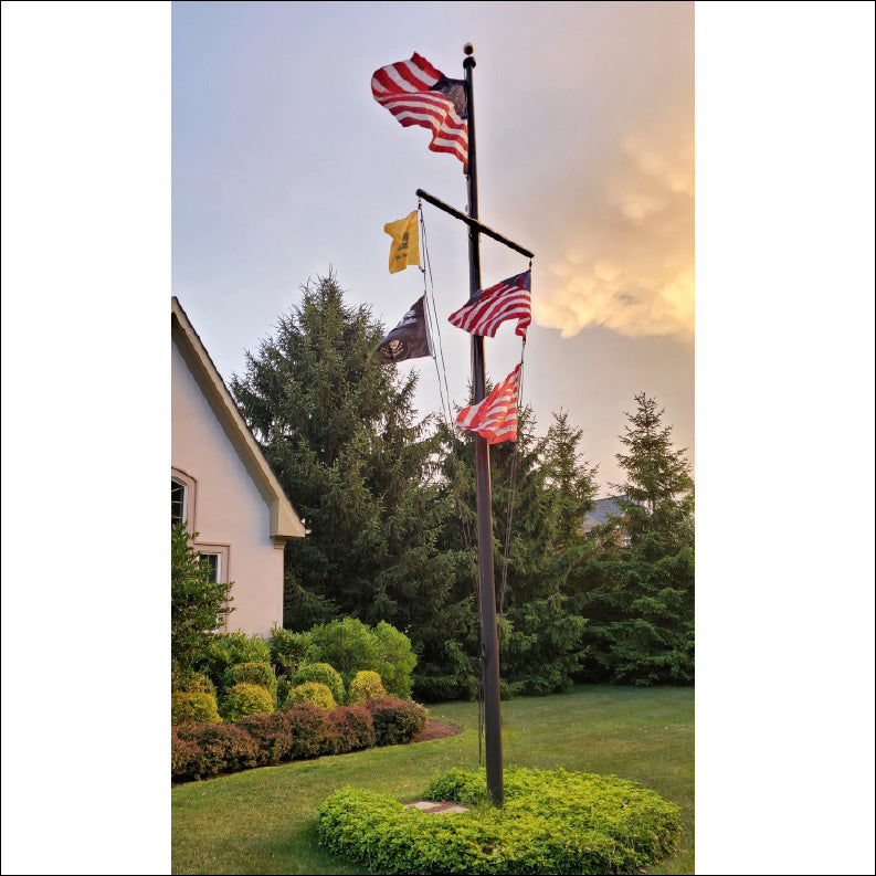 30ft Residential Aluminum Flagpole