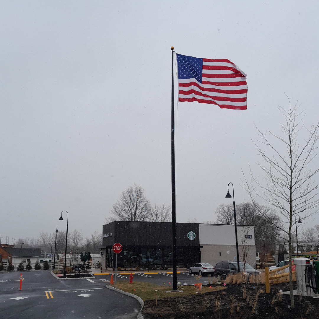 45ft Commercial Aluminum Flagpole