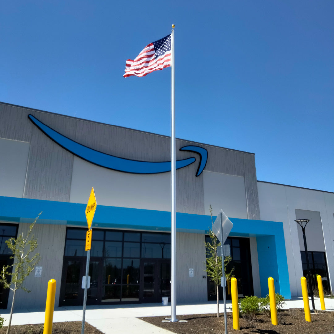55ft Commercial Aluminum Flagpole