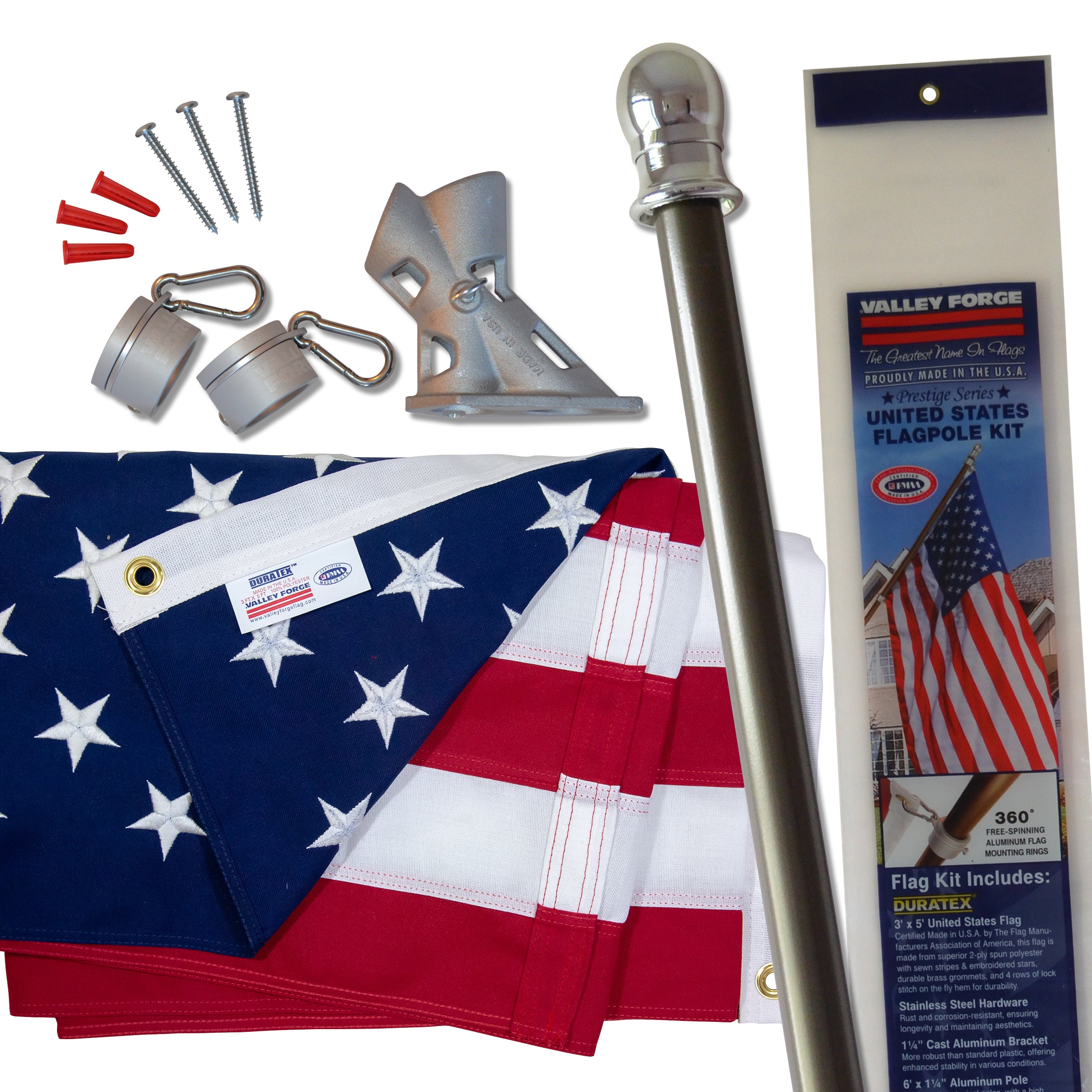 Prestige Series Flagpole Kit