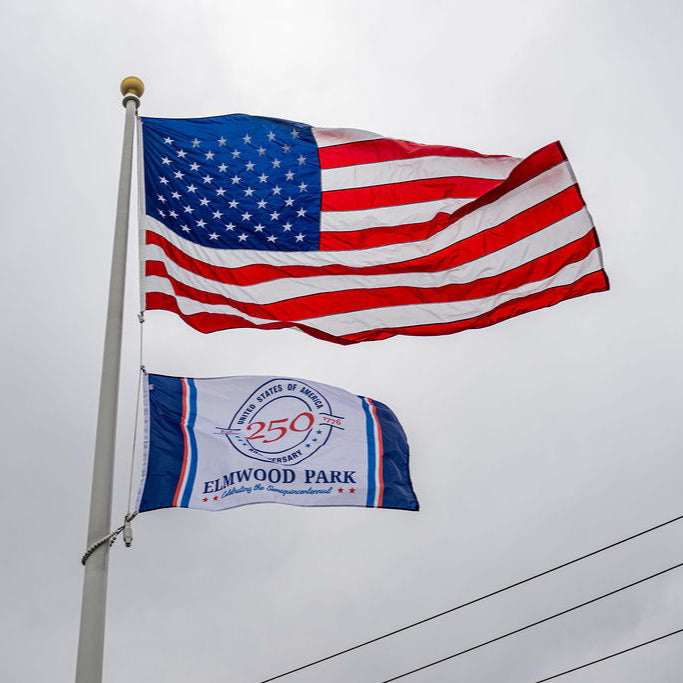 Custom America 250 Flag