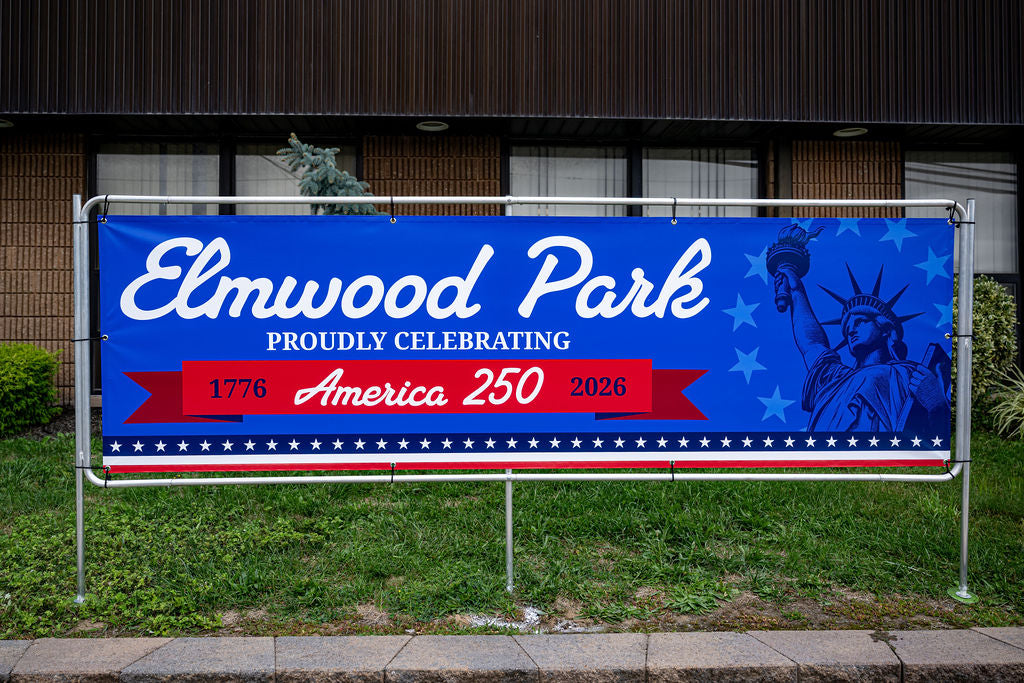 Custom America 250 Vinyl Banner