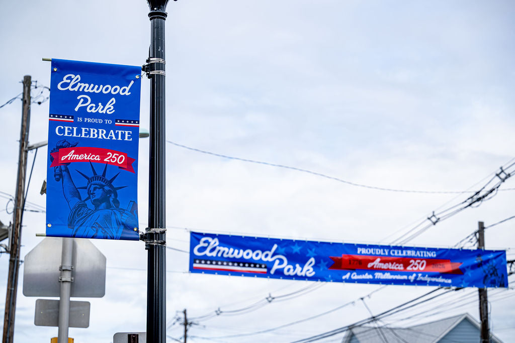 Custom America 250 Over-the-Street Banner