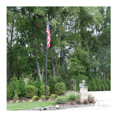 40' External Flagpole - Gates Flag & Banner 