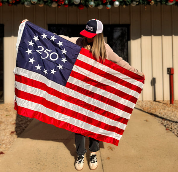 Limited Edition 250th Anniversary Betsy Ross Flag