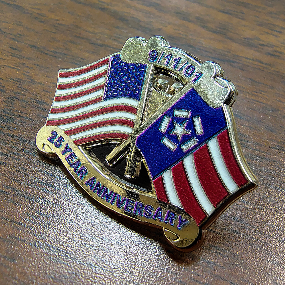 Freedom Flag - 25th Anniversary Double Pin
