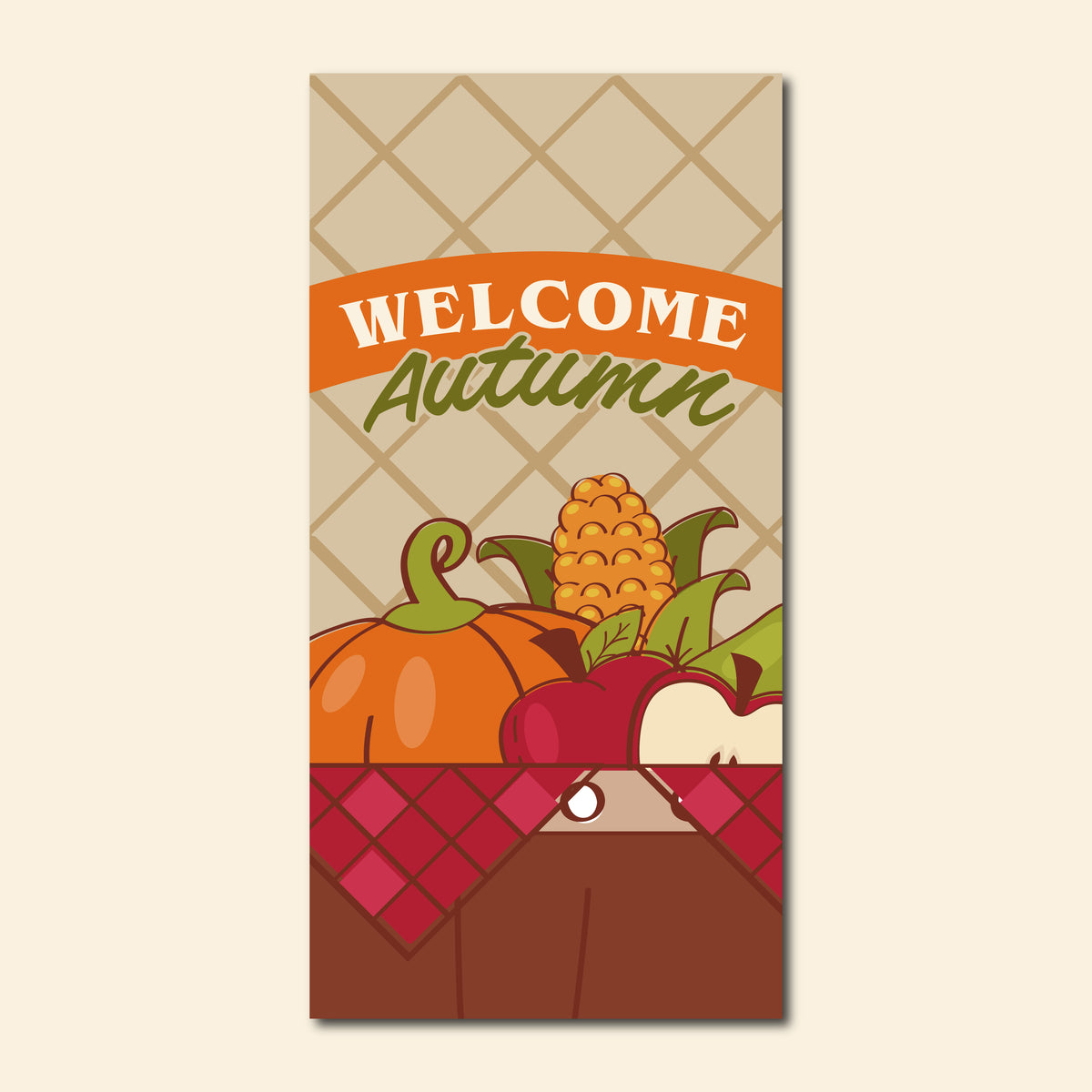 Autumn Seasonal Banner - Harvest Picnic