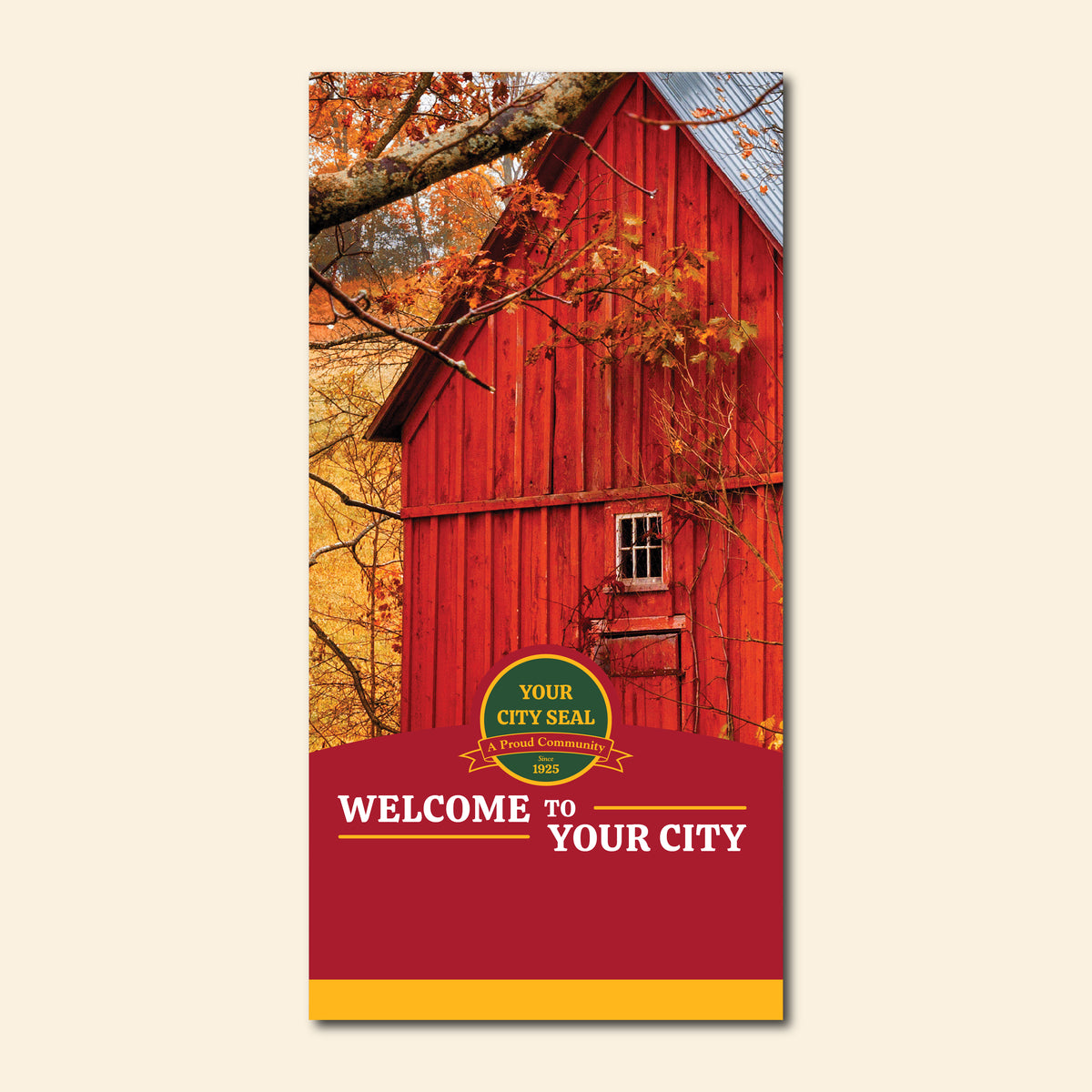 Autumn Seasonal Banner - Autumn Barn