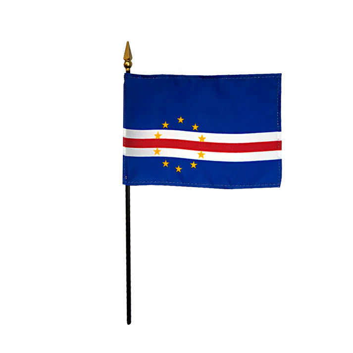 Depiction of Cape Verde Stick Flag - Gates Flag & Banner 
