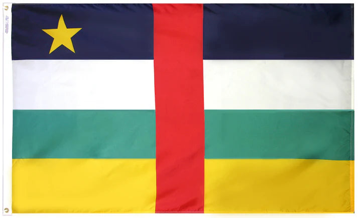 Central African Republic Flag