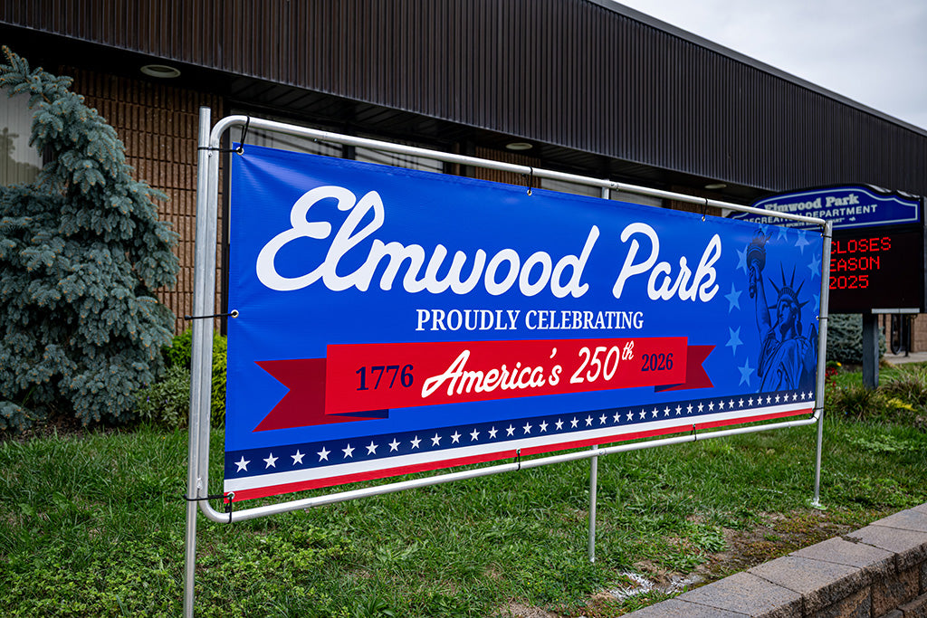 Custom America's 250th Vinyl Banner