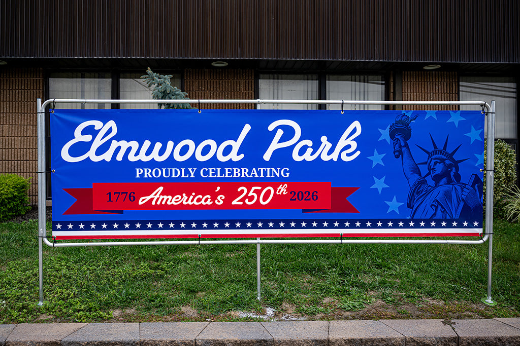 Custom America's 250th Vinyl Banner