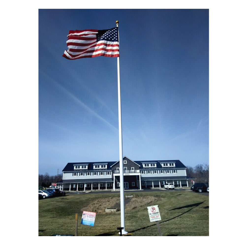 40' External Flagpole - Gates Flag & Banner 