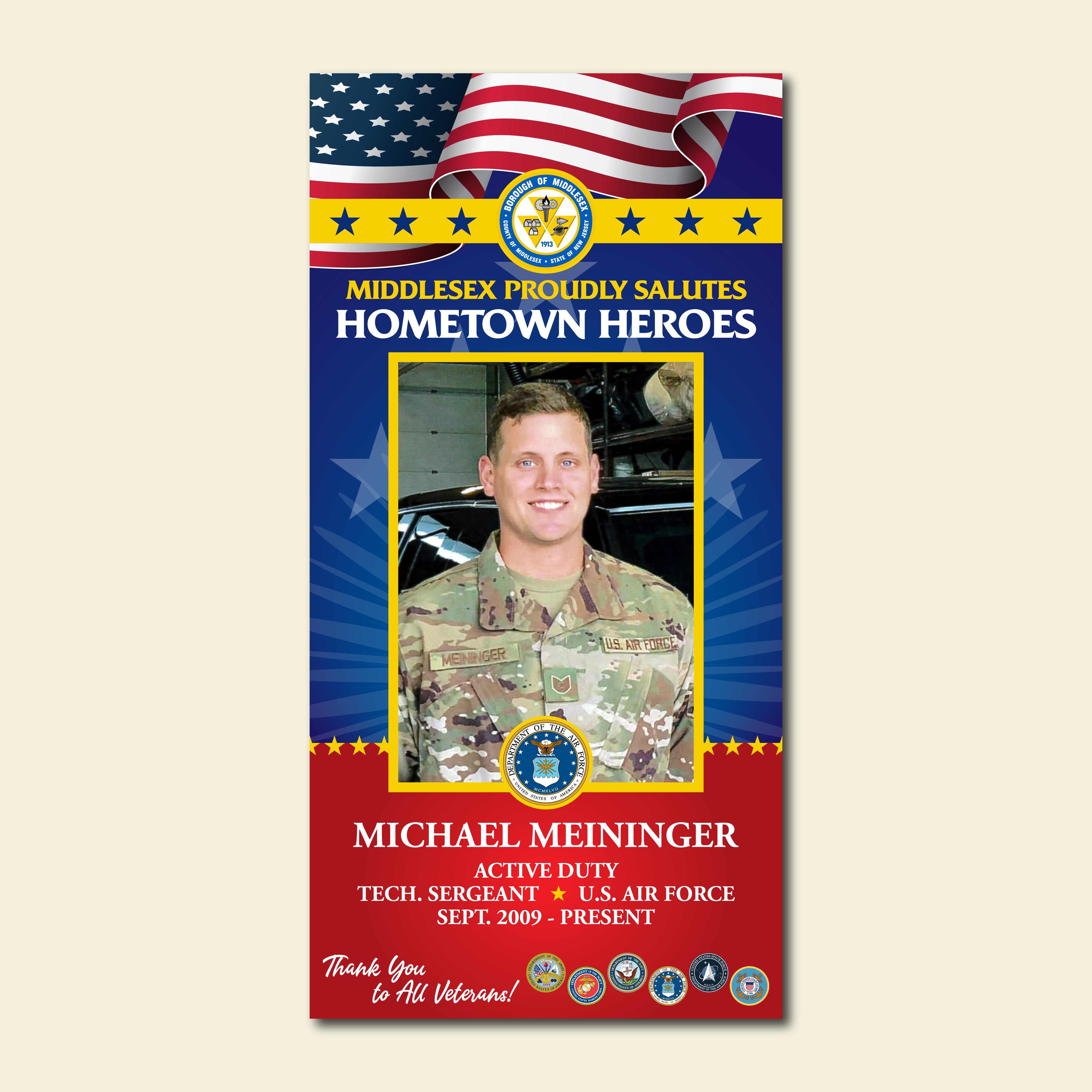 Hometown Hero Banner - Middlesex