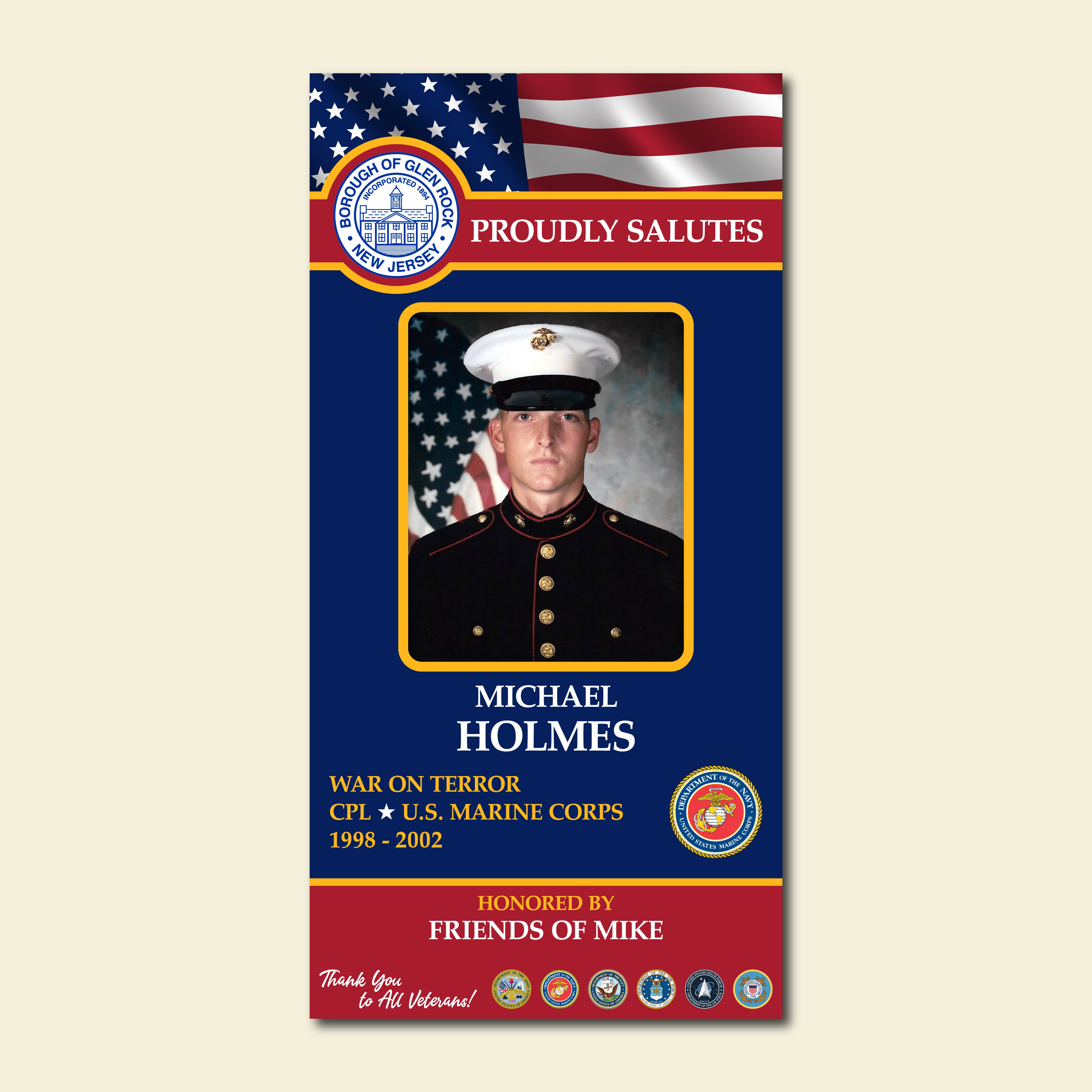 Hometown Hero Banner - Glen Rock