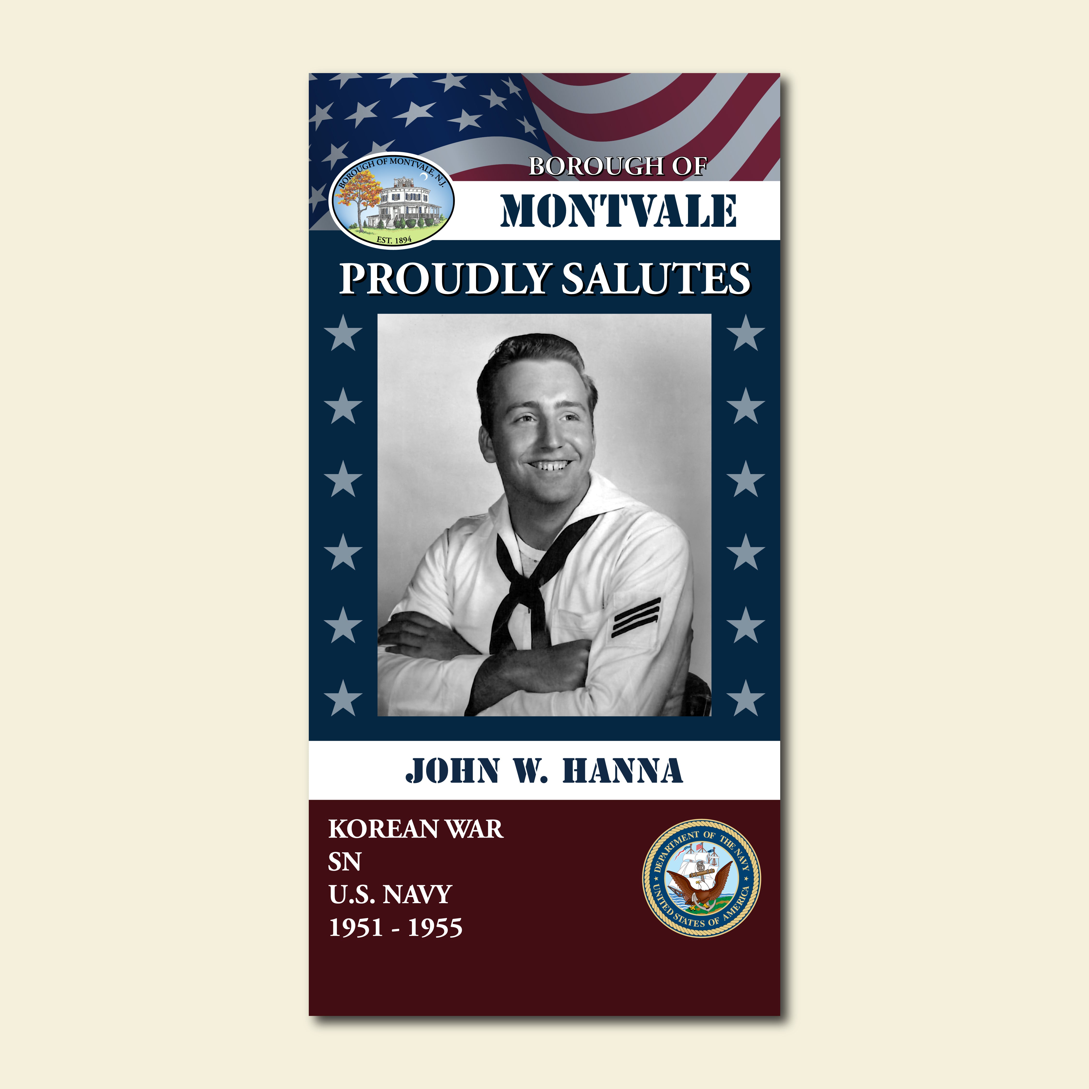 Hometown Hero Banner - Montvale