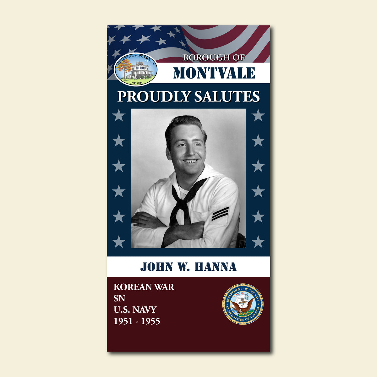 Hometown Hero Banner - Montvale