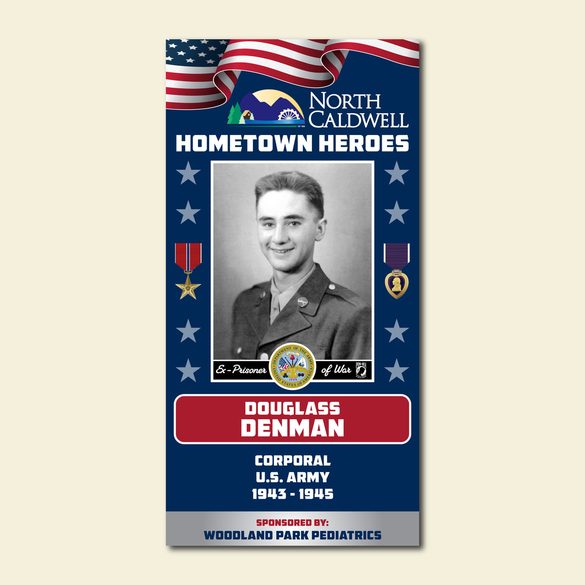 Hometown Hero Banner - North Caldwell