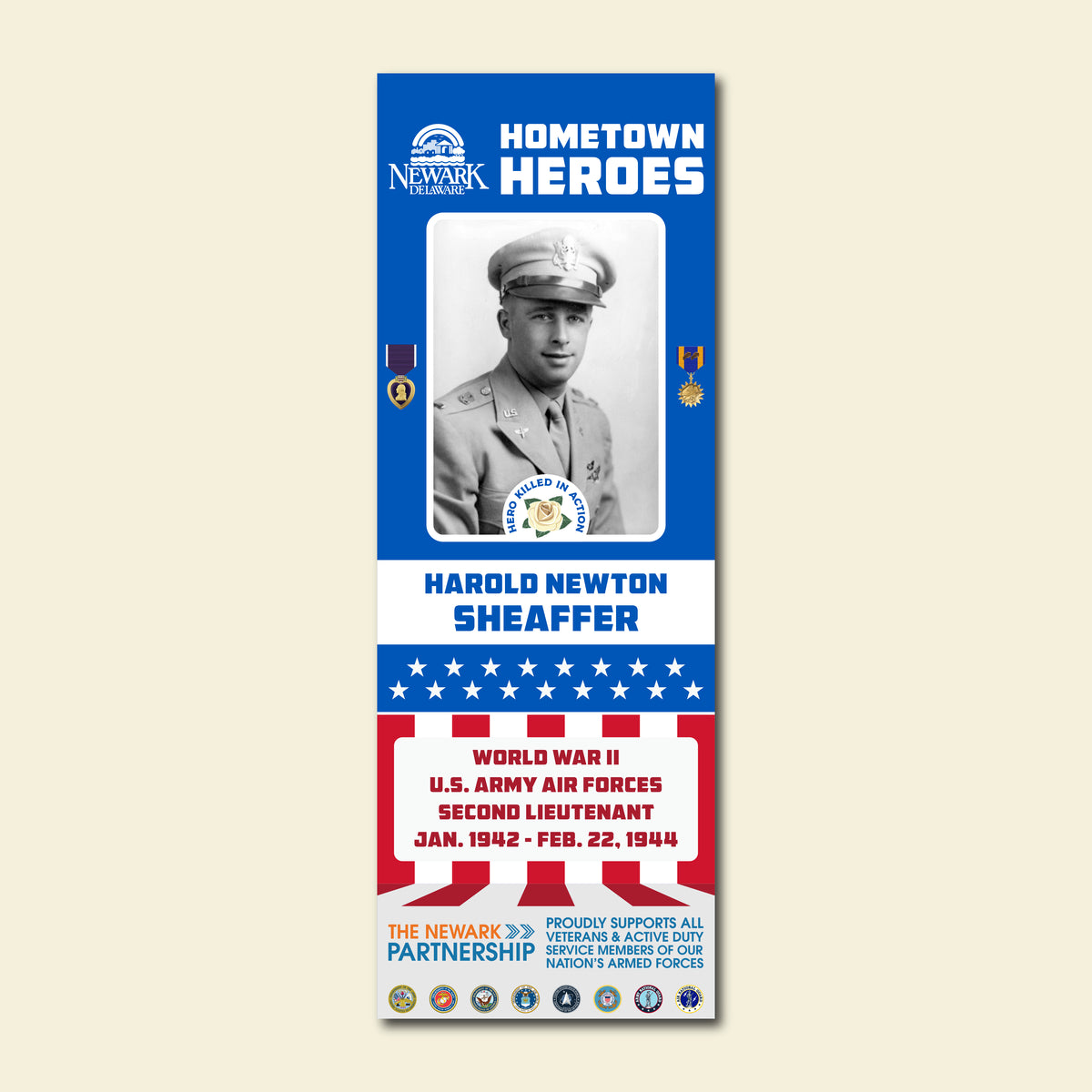 Hometown Hero Banner - Newark