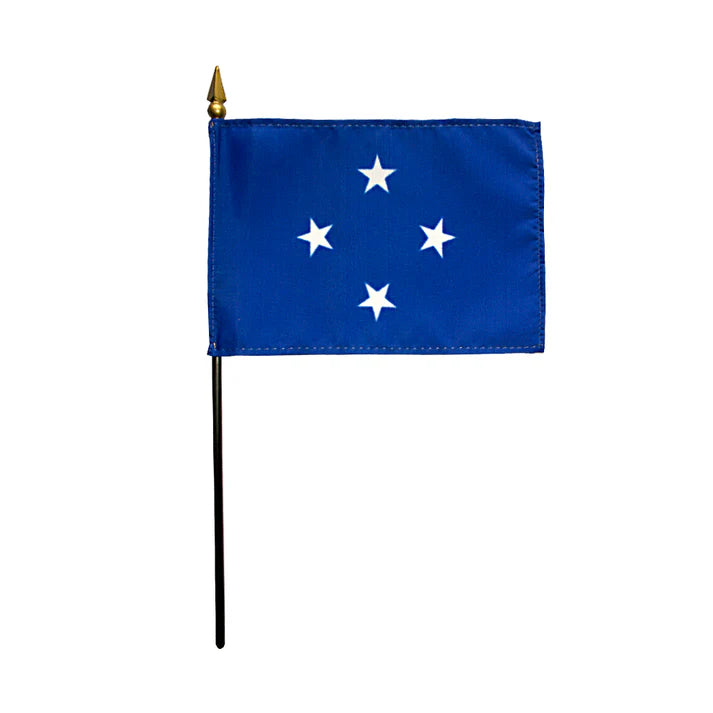 Depiction of Micronesia Stick Flag - Gates Flag & Banner 