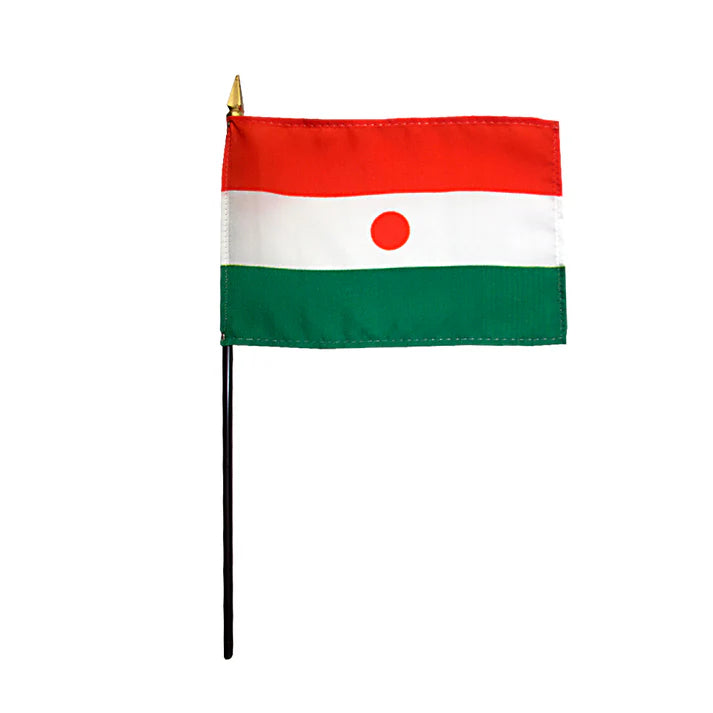 Depiction of Niger Stick Flag - Gates Flag & Banner 