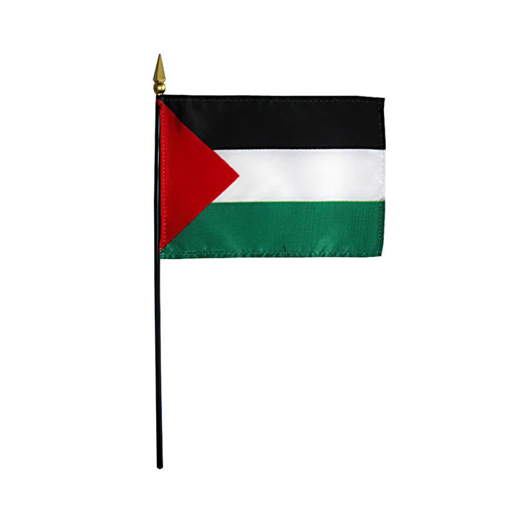 Depiction of Palestine Stick Flag - Gates Flag & Banner 