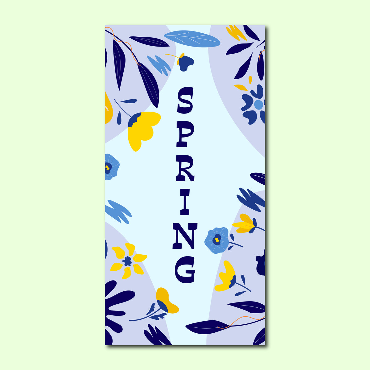 Spring Seasonal Banner - Spring Stack