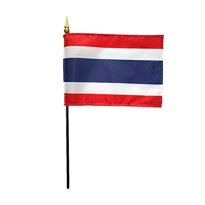 Depiction of Thailand Stick Flag - Gates Flag & Banner 