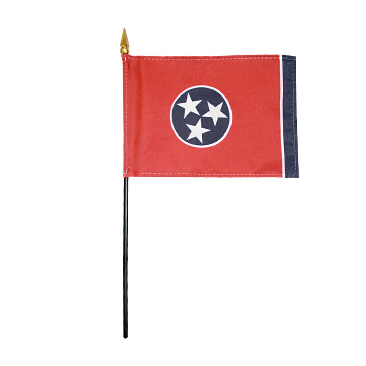 Depiction of Tennessee Stick Flag - Gates Flag & Banner 