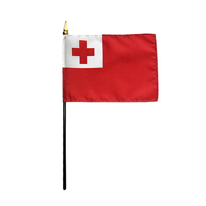 Depiction of Tonga Stick Flag - Gates Flag & Banner 