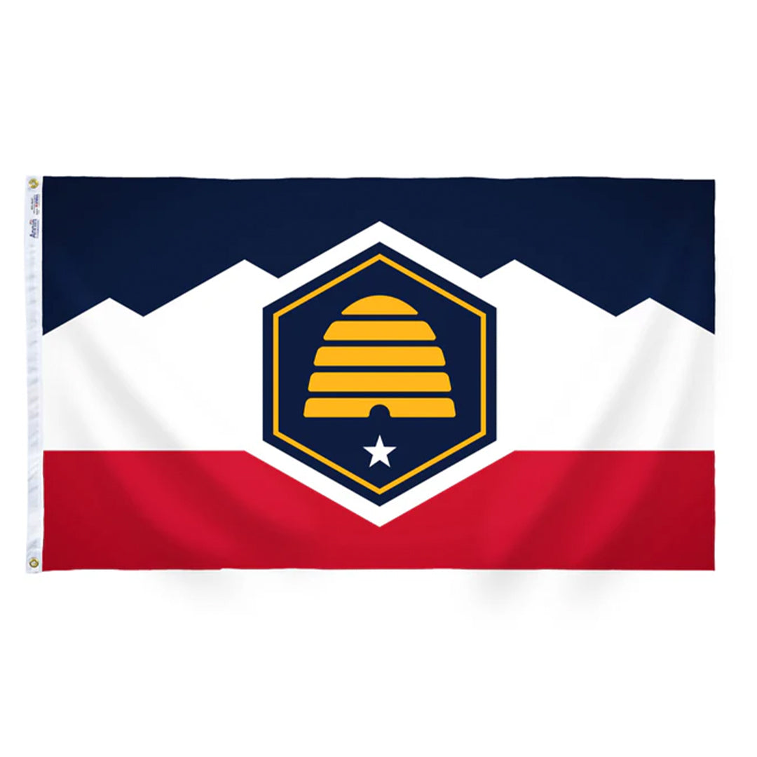 Depiction of Utah state flag - Gates Flag & Banner