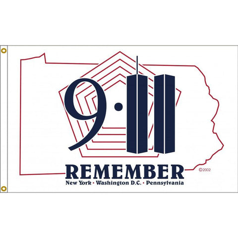 9/11 Remember Flag - Gates Flag & Banner 