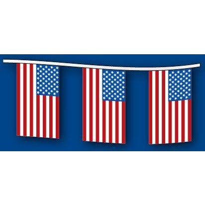 American Flag Pennants