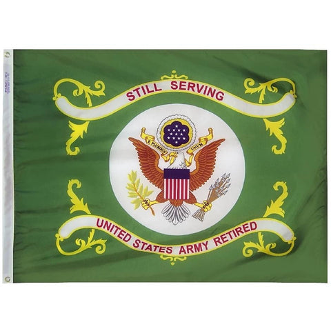 U.S. Army Retired Flag - Gates Flag & Banner 