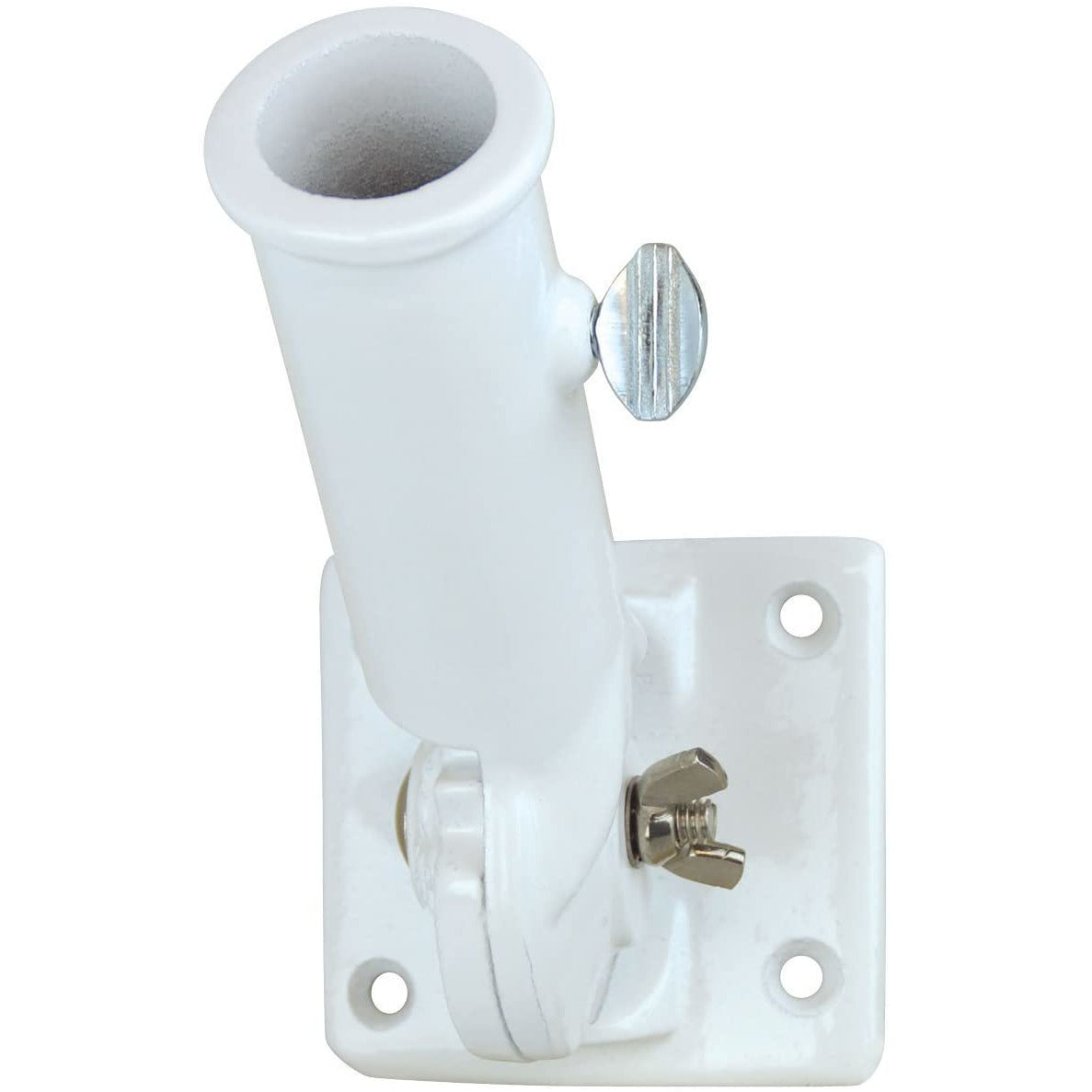 Adjustable Bracket - Aluminum (Square Base) - Gates Flag & Banner 