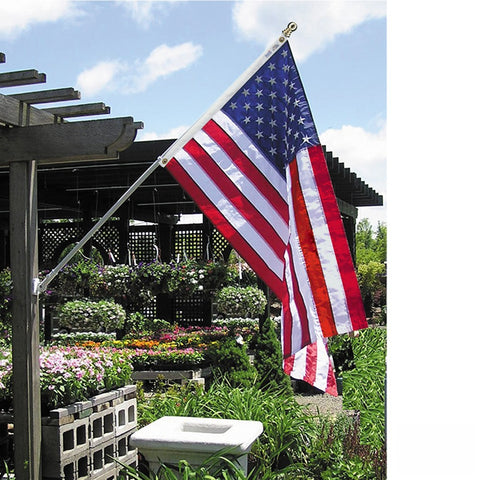 Spinning Pole Estate Set with US Flag - Gates Flag & Banner 